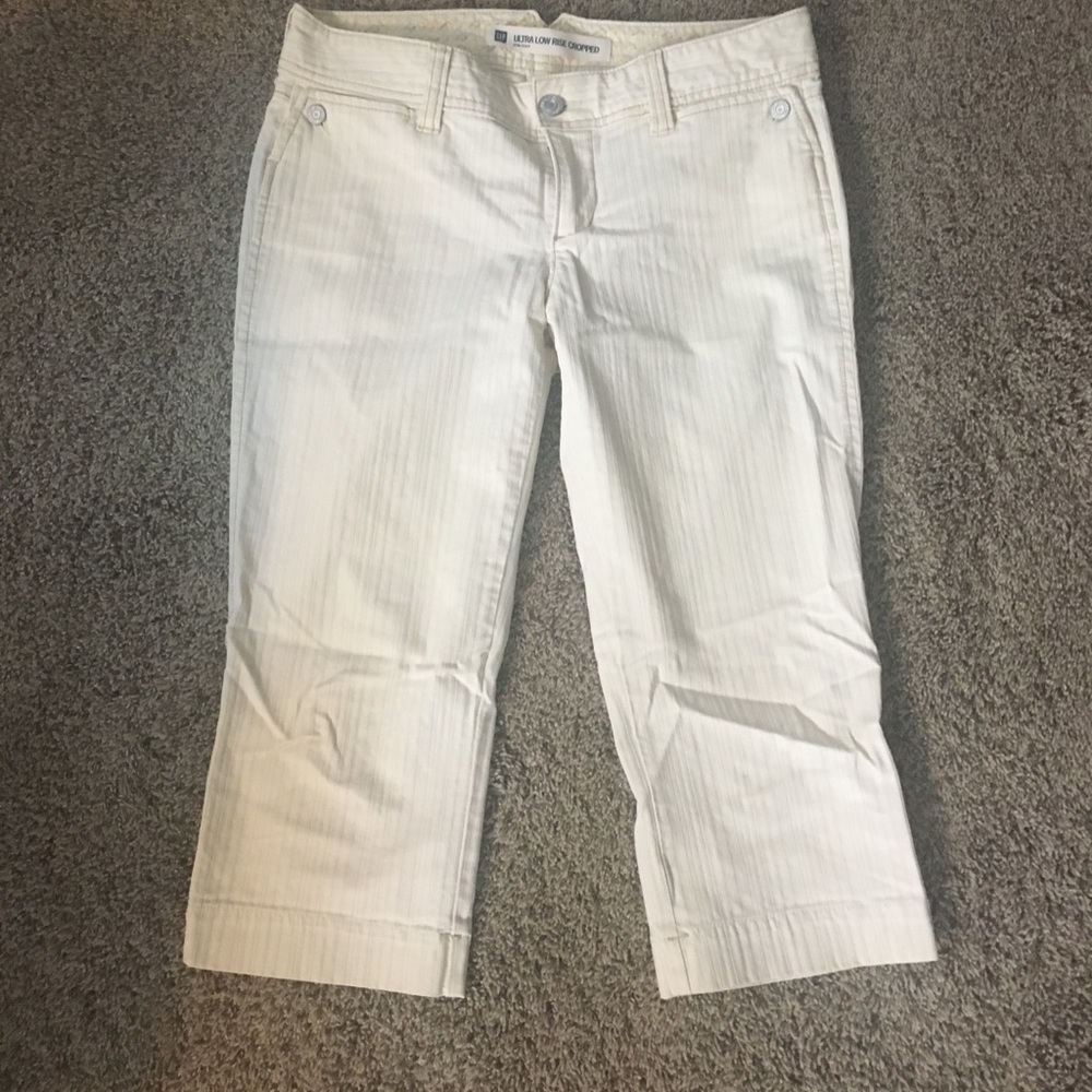 Gap ultra low rise cropped pant